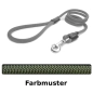 Preview: klassische Hundeleine - L - 175cm - olive